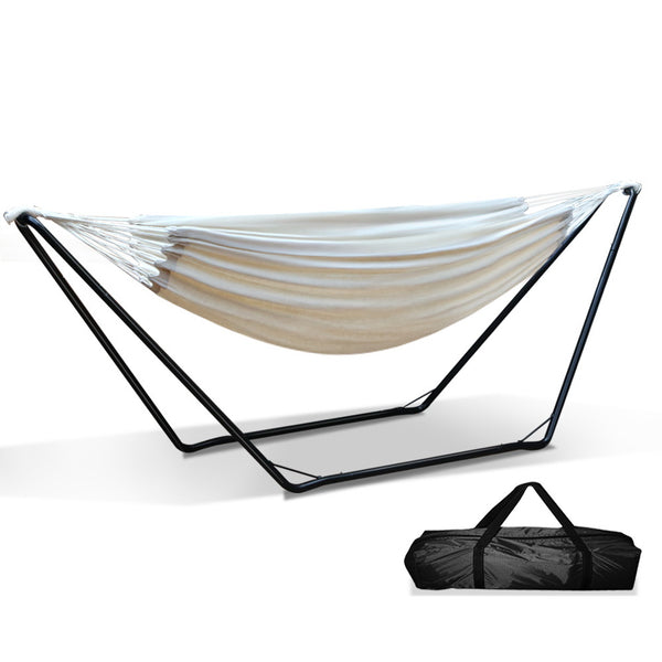 Gardeon Hammock Bed with Steel Frame Stand freeshipping - Awezingly