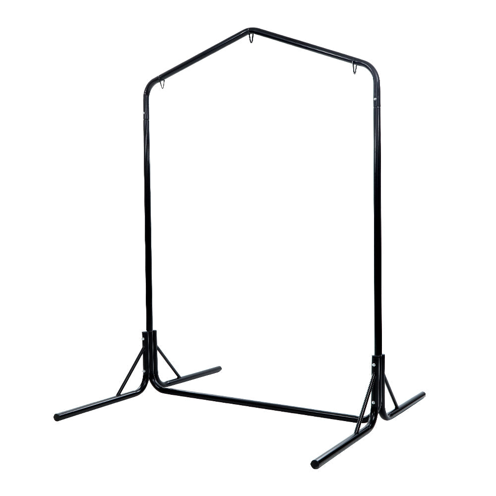 Gardeon Double Hammock Chair Stand Steel Frame 2 Person Outdoor Heavy Duty 200KG Gardeon