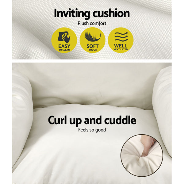 Gardeon Outdoor Furniture Egg Hammock Porch Hanging Pod Swing Chair with Stand freeshipping - Awezingly