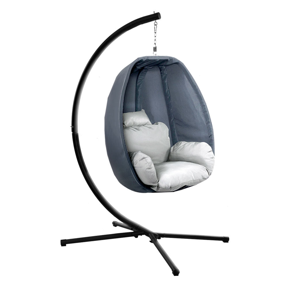 Gardeon Outdoor Furniture Egg Hammock Hanging Swing Chair Pod Lounge Chairs freeshipping - Awezingly