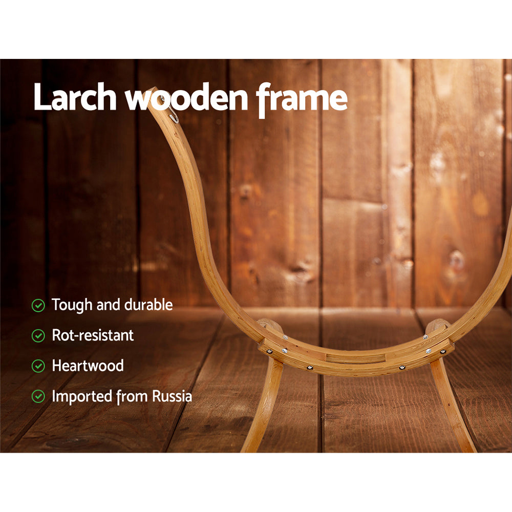 Gardeon Hammock with Wooden Hammock Stand freeshipping - Awezingly