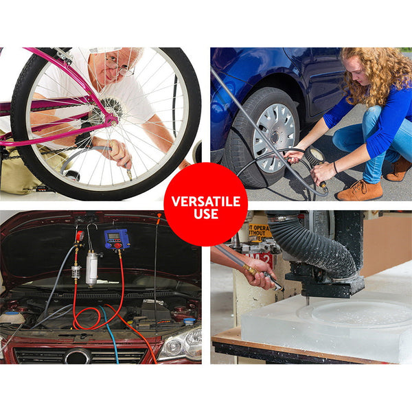 Giantz Air Hose Reel 20m Retractable Rewind Swivel Wall Mount Compressor Garage Giantz