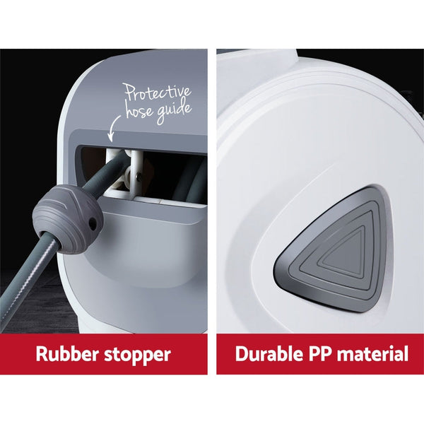 Giantz Air Hose Reel 20m Retractable Rewind Swivel Wall Mount Compressor Garage Giantz