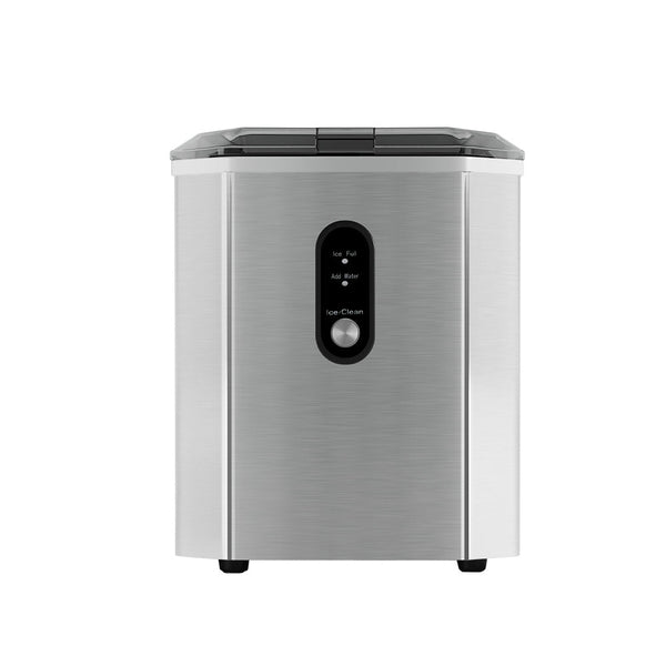 Devanti Portable Ice Maker Machine Ice Cube 12kg Bar Countertop Stainless Steel Devanti