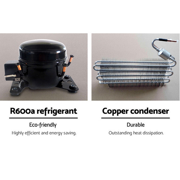 Devanti 3.2L Stainless Steel Portable Ice Cube Maker freeshipping - Awezingly