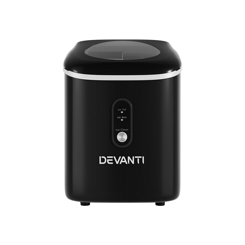 Devanti Portable Ice Maker Machine Nuggetc Ice Cube 15kg Bar Countertop Devanti