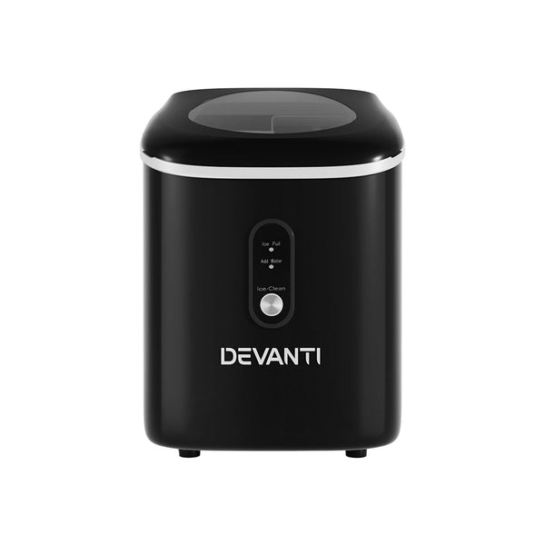 Devanti Portable Ice Maker Machine Nuggetc Ice Cube 15kg Bar Countertop Devanti
