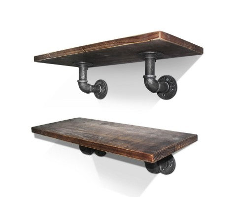 Artiss 6inch 9 Piece Wall Mounted Shelf Set freeshipping - Awezingly