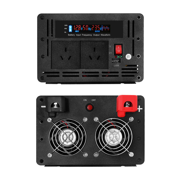 Giantz Power Inverter 3000W or 6000W Pure Sine Wave 12V-240V Camping Boat Caravan Giantz
