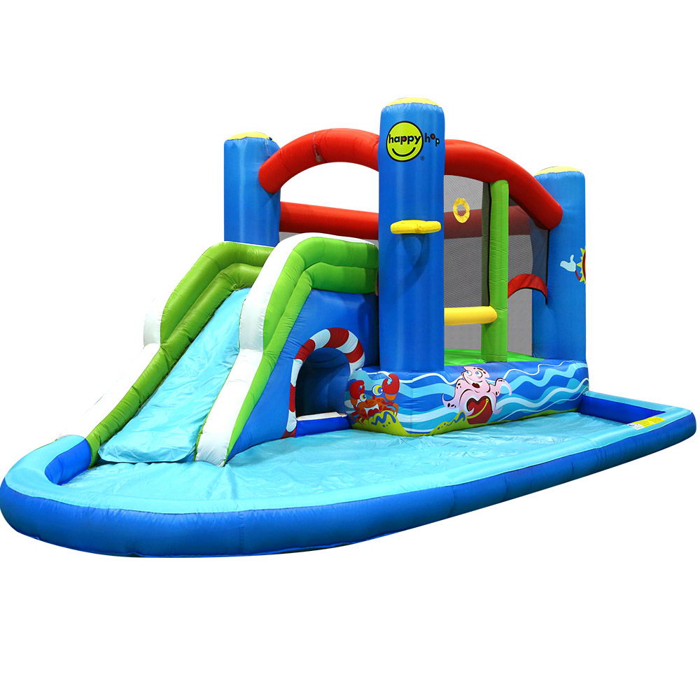 Happy Hop Inflatable Water Jumping Castle Bouncer Kid Toy Windsor Slide Splash Bestway