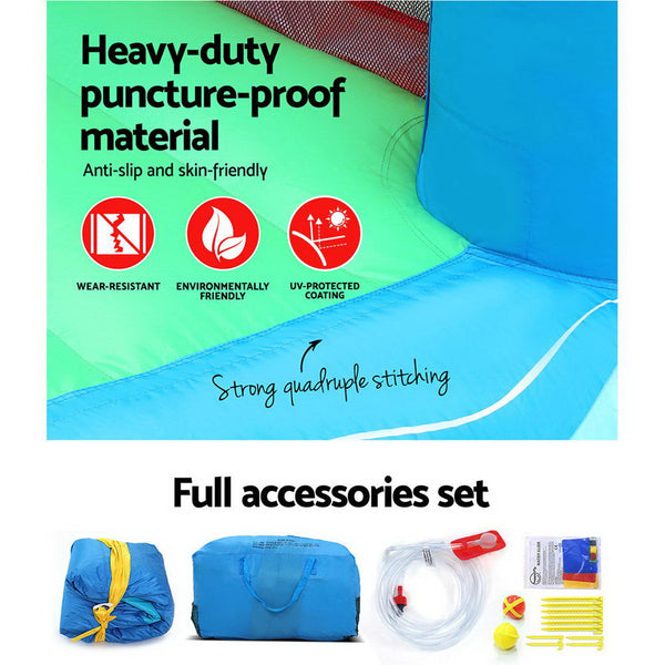 Happy Hop Inflatable Water Jumping Castle Bouncer Kid Toy Windsor Slide Splash Bestway