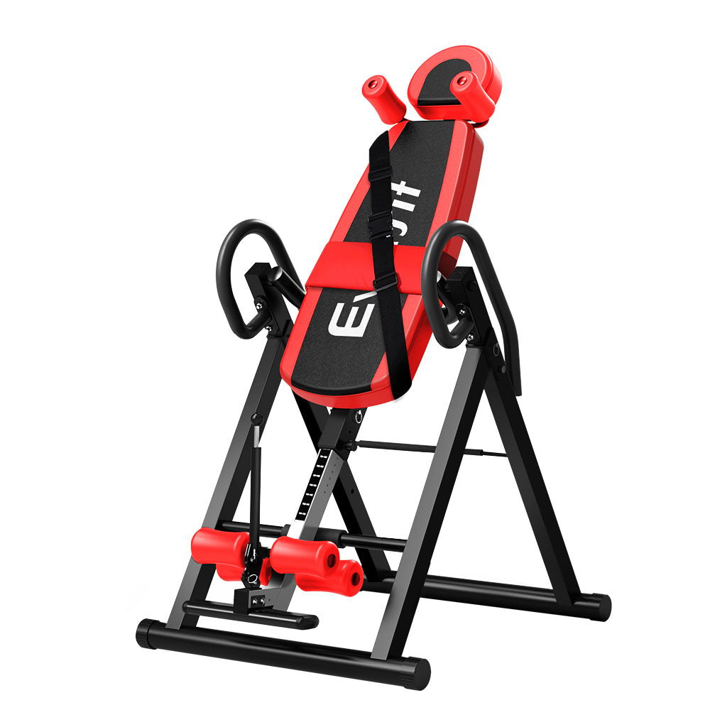 Everfit Inversion Table Gravity Stretcher Inverter Foldable Home Fitness Gym freeshipping - Awezingly