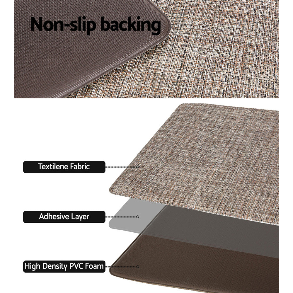 Artiss Kitchen Mat Non-slip 45 x 150 Textilene Anti Fatigue Floor Rug Carpet Artiss