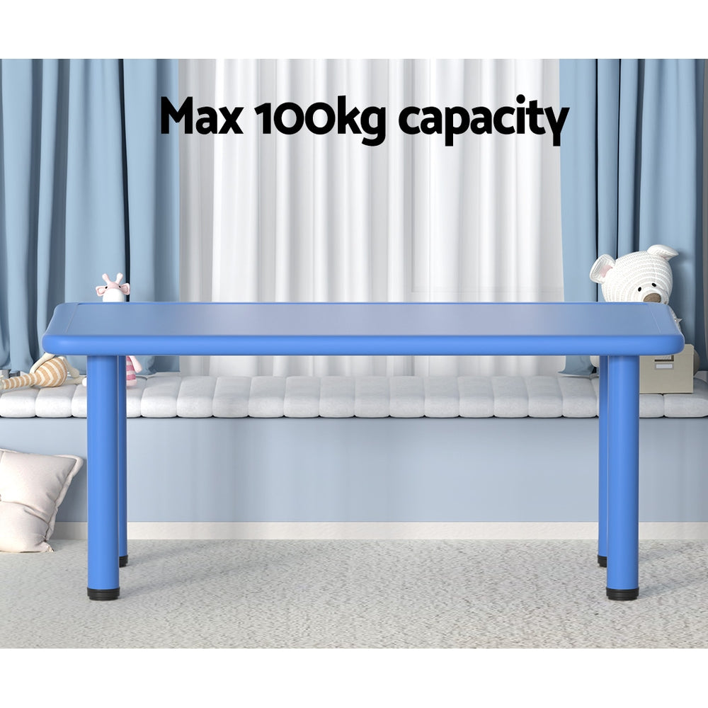 Keezi Kids Table Toddler Children Playing Table Party Study Plastic Desk 120cm Keezi