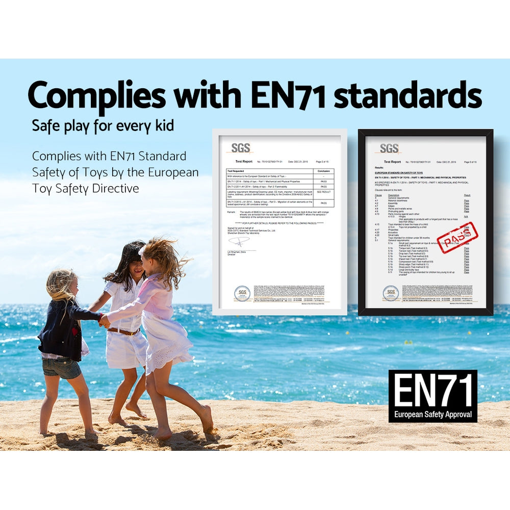 Keezi Kids Table Toddler Children Playing Table Party Study Plastic Desk 120cm Keezi