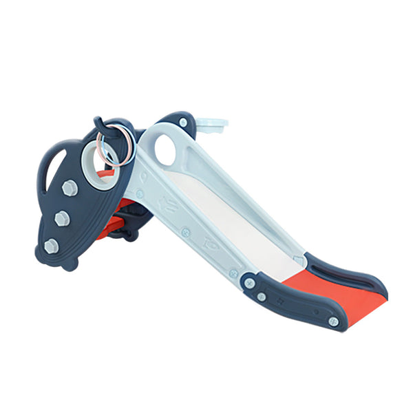 Keezi Kids Slide Set Outdoor Playground Basketball Hoop Ring Toddler Play Activity Indoor Keezi