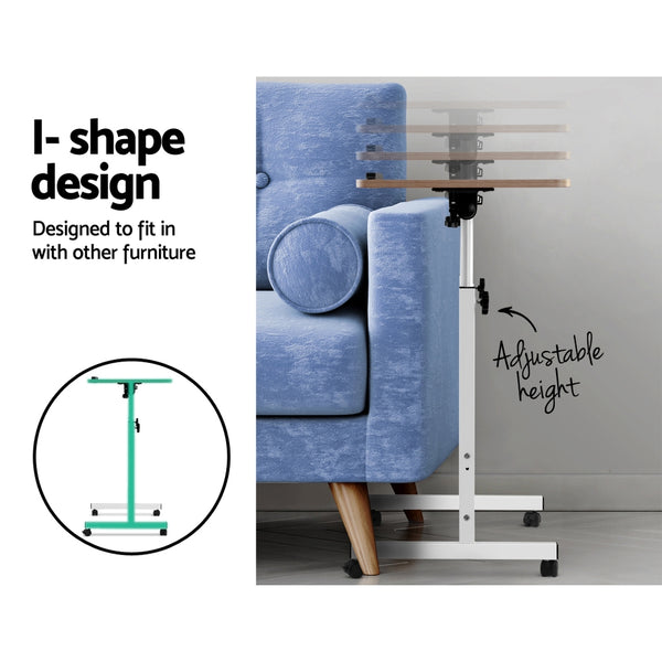 Portable Mobile Laptop Desk - Light Wood freeshipping - Awezingly