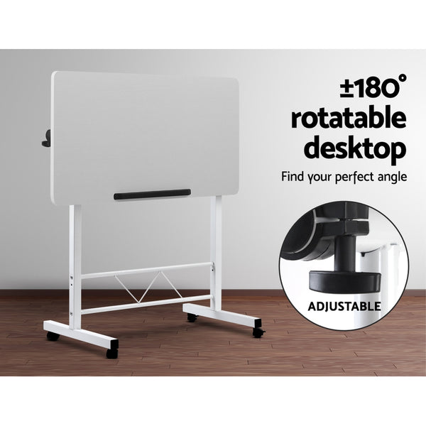 Portable Mobile Laptop Desk - White freeshipping - Awezingly
