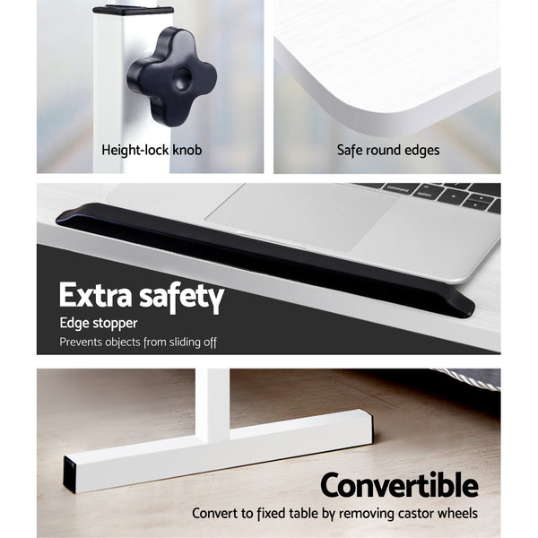 Portable Mobile Laptop Desk - White freeshipping - Awezingly