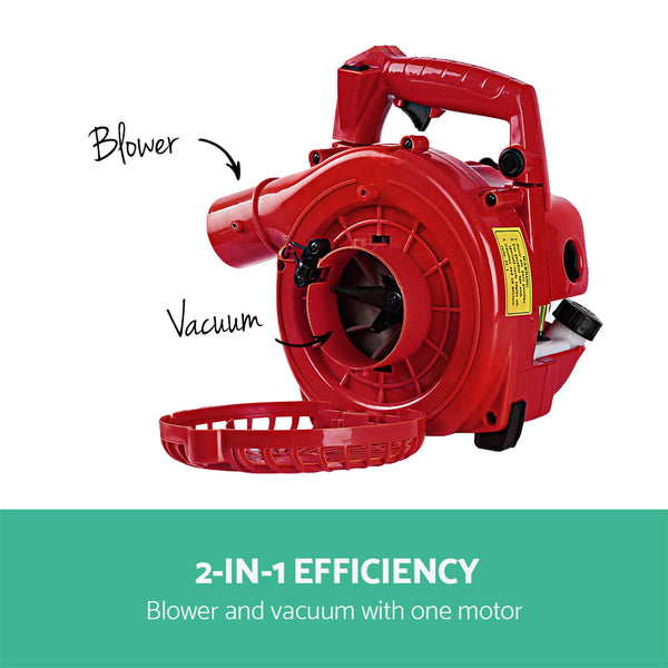 Giantz 36CC Petrol Blower and Vacuum - Orange & Black freeshipping - Awezingly