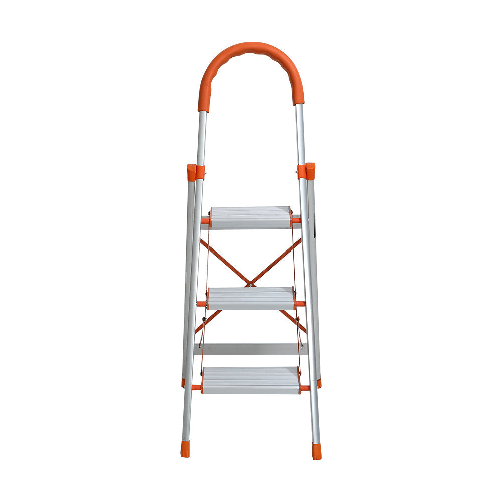 Giantz 3 Step Ladder Multi-Purpose Folding Aluminium Light Weight Non Slip Platform Giantz