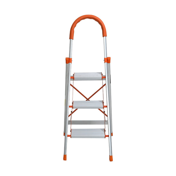 Giantz 3 Step Ladder Multi-Purpose Folding Aluminium Light Weight Non Slip Platform Giantz