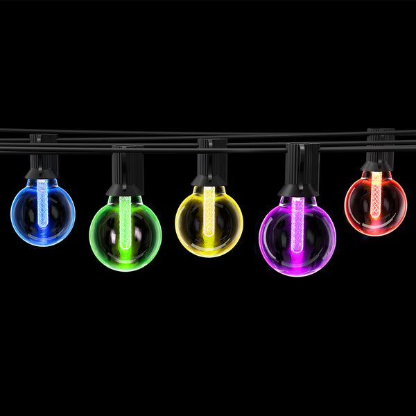 Gardeon Smart Festoon Lights Outdoor Waterproof RGB LED String Light WiFi APP Gardeon