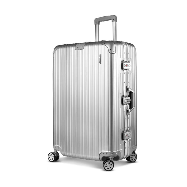 Wanderlite 28'' Luggage Travel Suitcase Set TSA Hard Case Lightweight Aluminum Wanderlite
