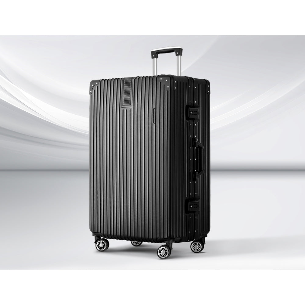 Wanderlite 28'' Luggage Travel Suitcase Set TSA Hard Case Lightweight Aluminum Wanderlite
