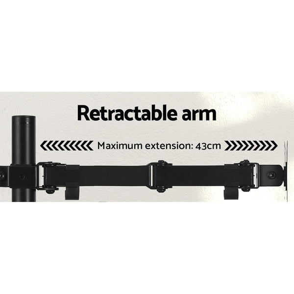 Artiss Monitor Arm Stand Laptop Tray Display Desk Mount Bracket Screen Holder Artiss