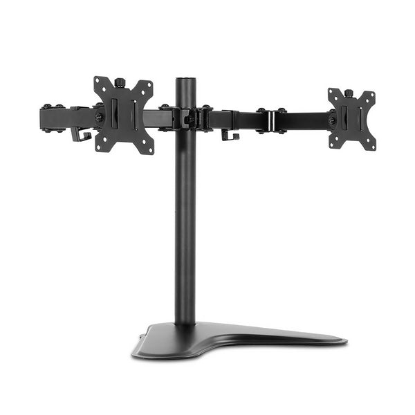 Dual HD LED Monitor Arm Stand TV Mount Holder 2 Arm Display Freestanding freeshipping - Awezingly