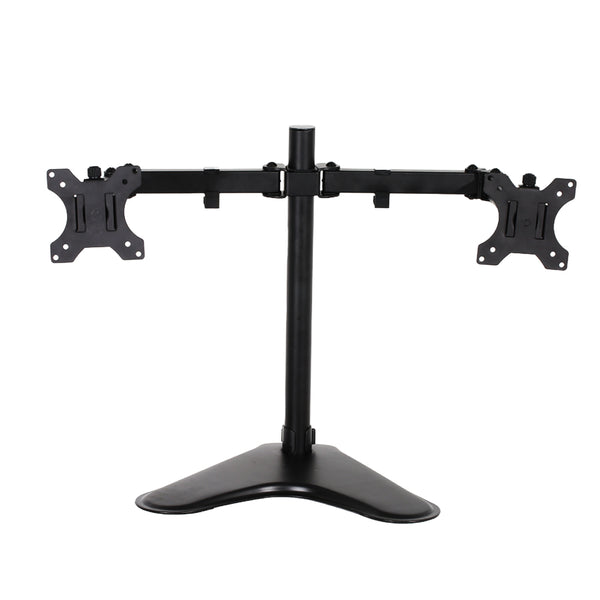 Dual HD LED Monitor Arm Stand TV Mount Holder 2 Arm Display Freestanding freeshipping - Awezingly