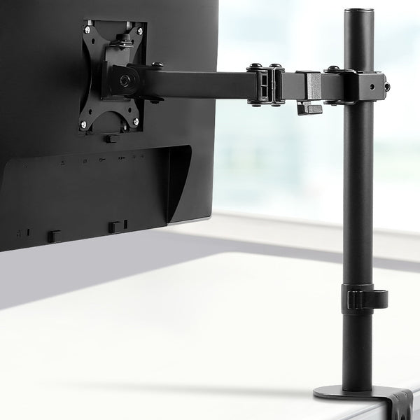Dual LED Monitor Stand 2 Arm Hold Two LCD Screen TV Desk Mount Bracket freeshipping - Awezingly