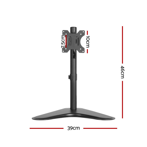 Single HD LED Monitor Arm Stand TV Mount Bracket Holder Freestanding freeshipping - Awezingly