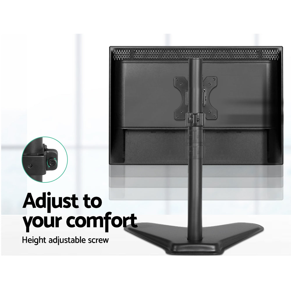 Single HD LED Monitor Arm Stand TV Mount Bracket Holder Freestanding freeshipping - Awezingly