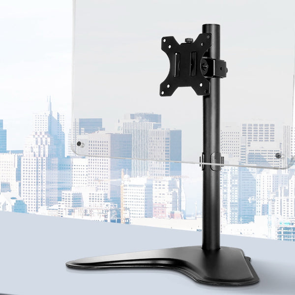 Single HD LED Monitor Arm Stand TV Mount Bracket Holder Freestanding freeshipping - Awezingly