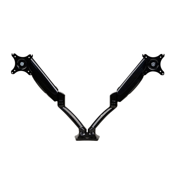 2 Arms Adjustable Monitor Screen Holder - Black freeshipping - Awezingly