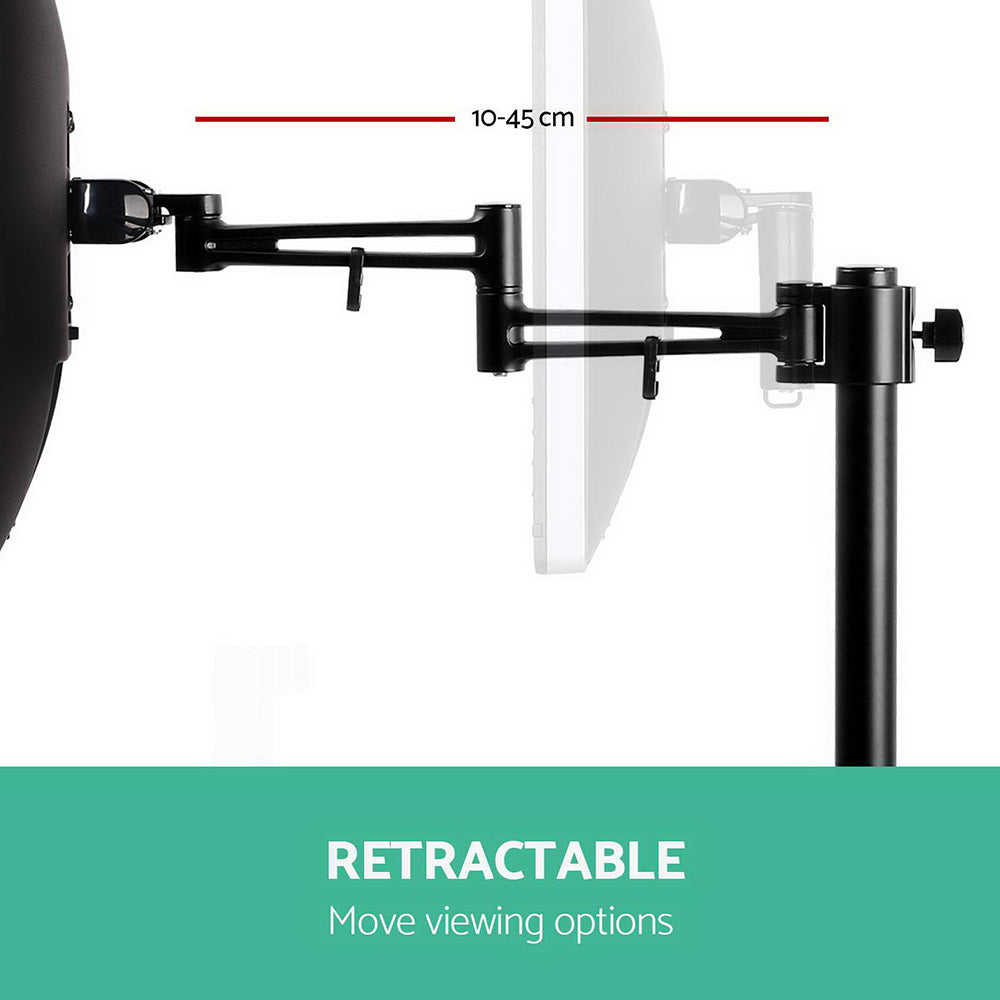 Adjustable Monitor Arm Desk Mounted - Black freeshipping - Awezingly