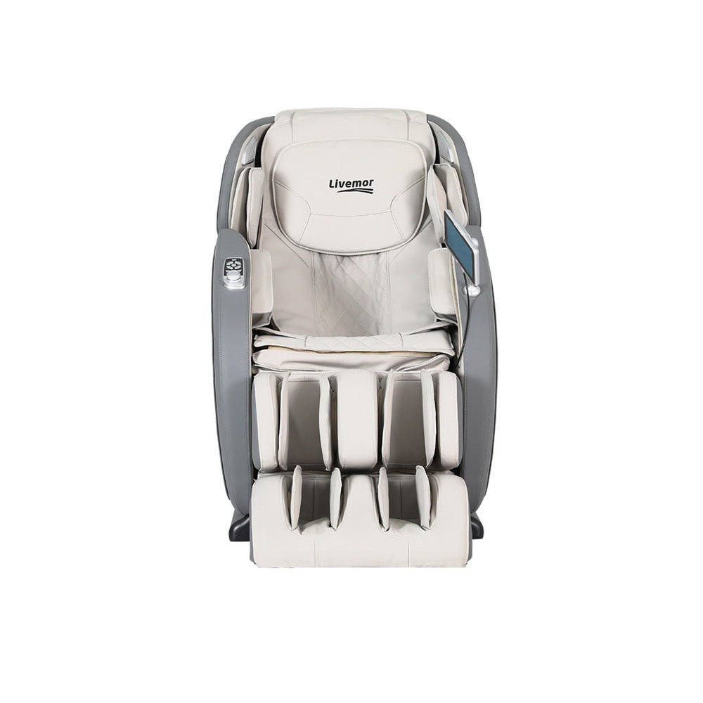 Livemor Massage Chair Electric 4D Recliner Shiatsu Zero Gravity Home Massager Livemor