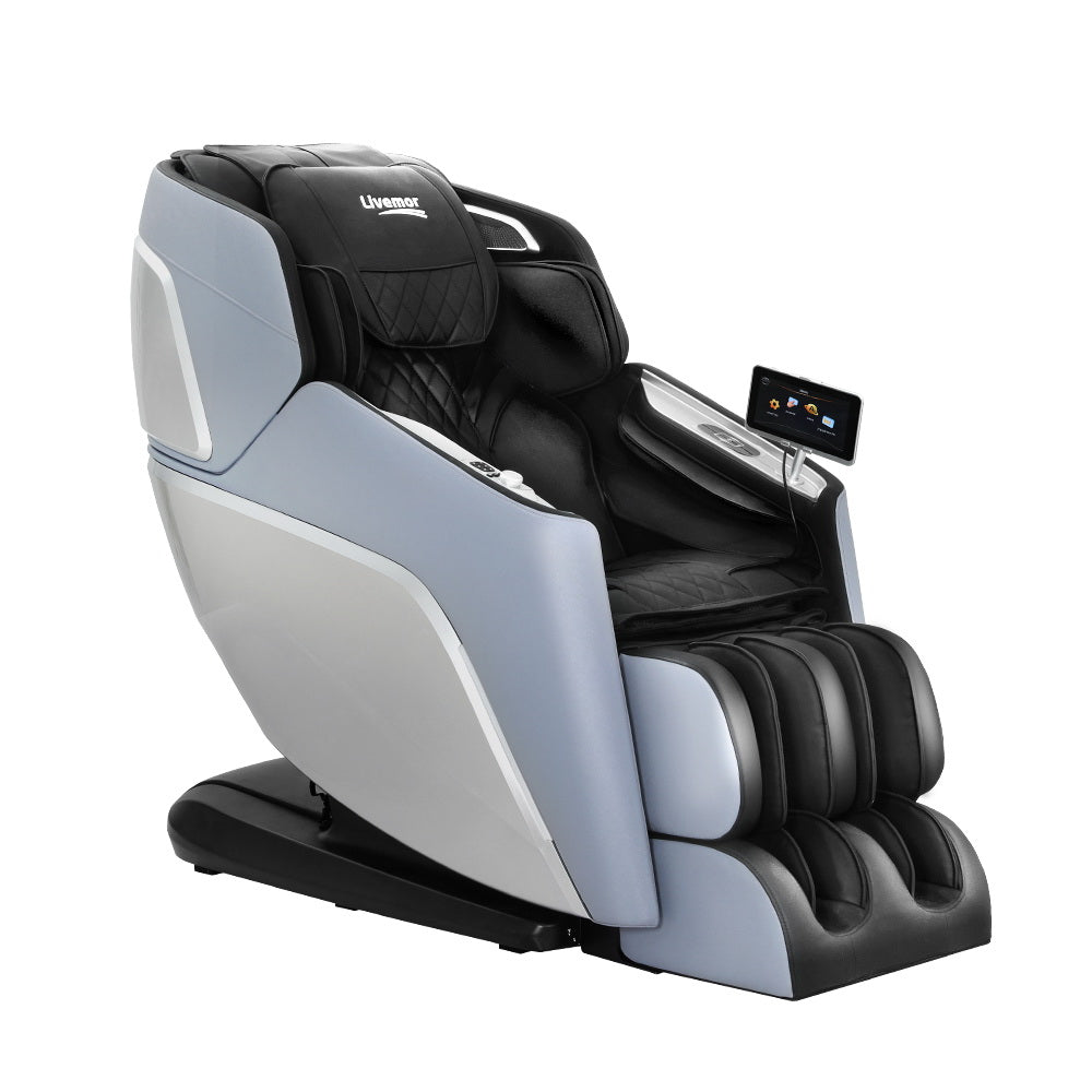 Livemor Electric Massage Chair 4D Shiatsu Zero Gravity Home Massager Recliner Livemor