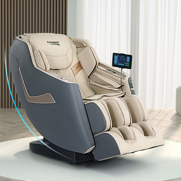 Livemor Massage Chair Electric Recliner Home Massager 3D Opal Livemor