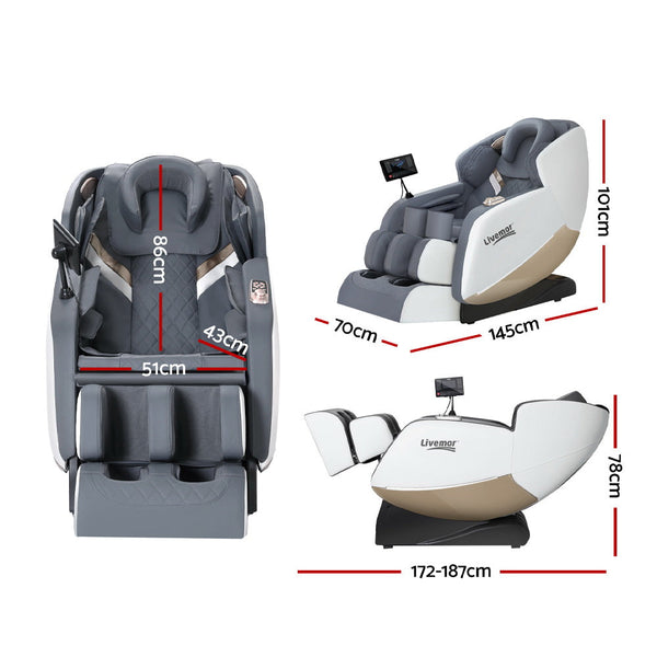 Livemor Massage Chair Electric Recliner Home Massager Beryl Livemor