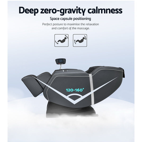 Livemor Electric Massage Chair Full Body Reclining Zero Shiatsu Heating Massager Livemor