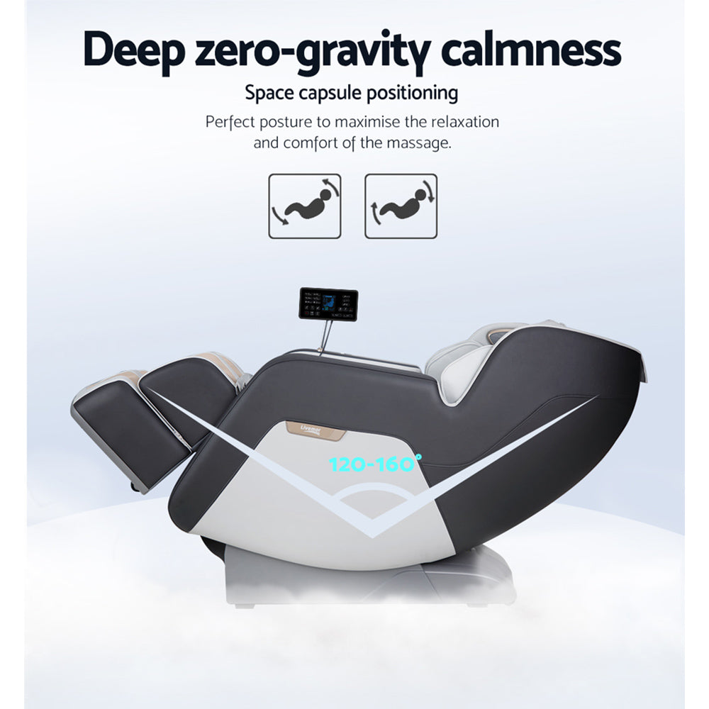 Livemor Massage Chair Electric Chairs Recliner Shiatsu Gravity Heating Massager Livemor