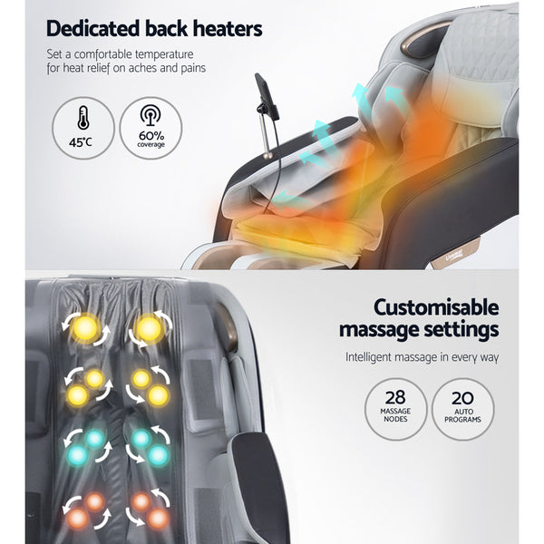 Livemor Massage Chair Electric Chairs Recliner Shiatsu Gravity Heating Massager Livemor
