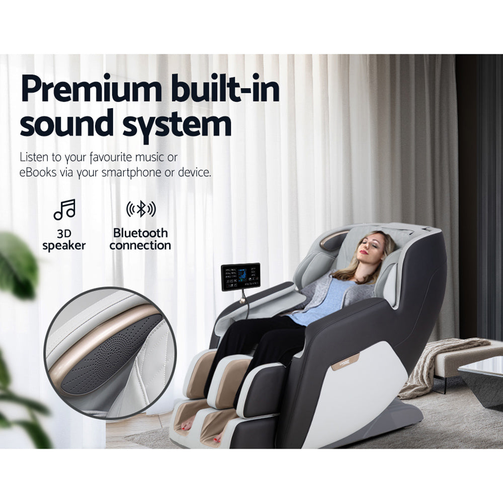 Livemor Massage Chair Electric Chairs Recliner Shiatsu Gravity Heating Massager Livemor