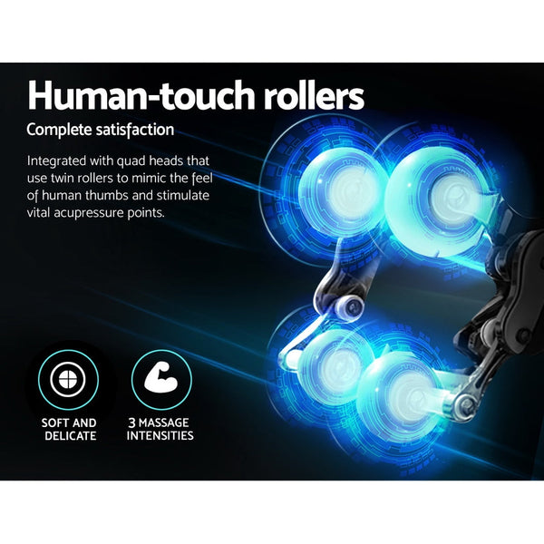 Livemor Electric Massage Chair Zero Gravity Recliner Shiatsu Kneading Massager Livemor