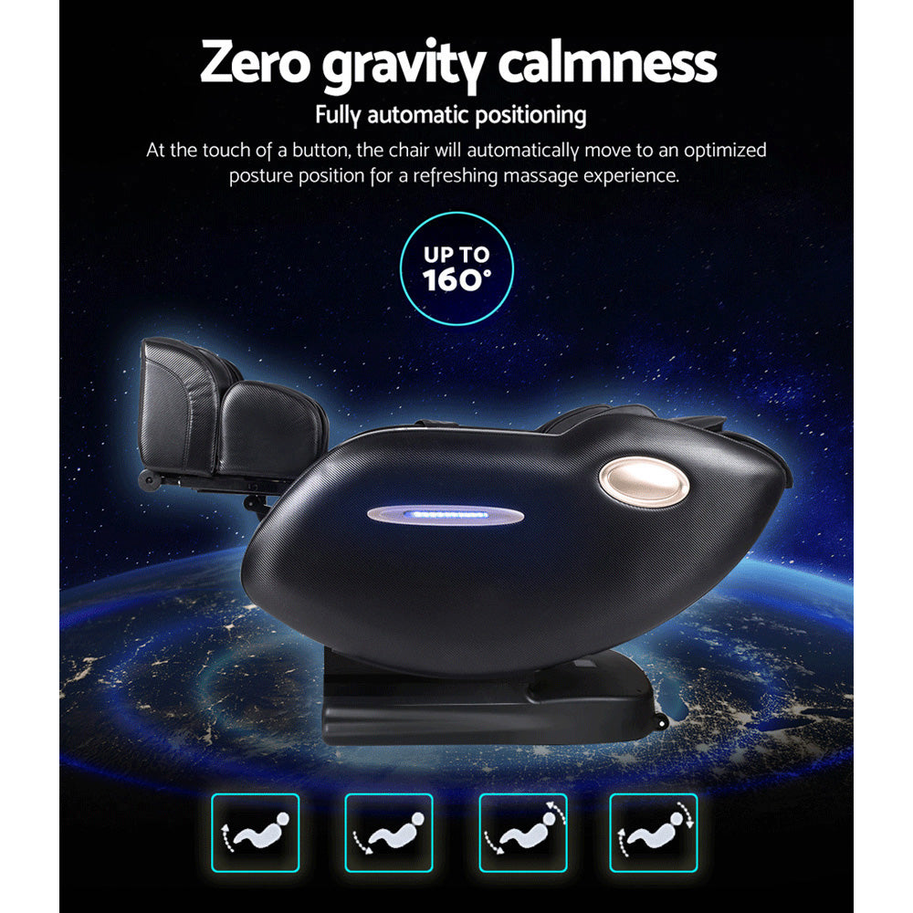 Livemor Electric Massage Chair SL Track Full Body Air Bags Shiatsu Massaging Massager freeshipping - Awezingly