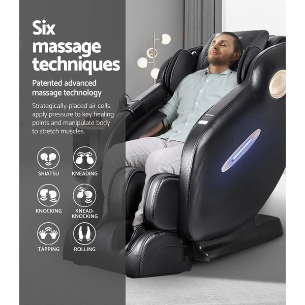 Livemor Electric Massage Chair SL Track Full Body Air Bags Shiatsu Massaging Massager freeshipping - Awezingly