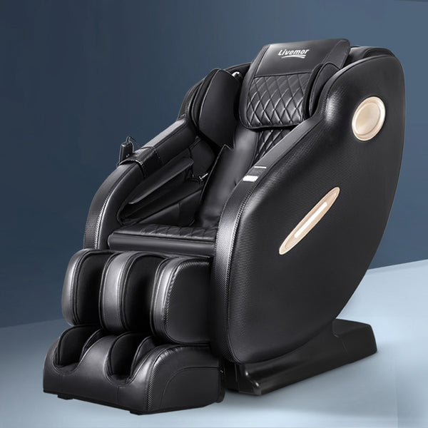 Livemor Electric Massage Chair SL Track Full Body Air Bags Shiatsu Massaging Massager freeshipping - Awezingly